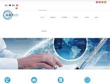 Tablet Screenshot of amtech.it